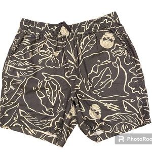 Sea Shepherd Shorts Mens Organic Cotton Drawstring - SIZE Small